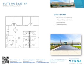 1548 Bond St, Naperville, IL for lease Floor Plan- Image 1 of 1