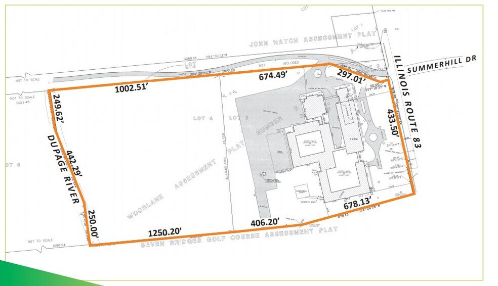 1195 Summerhill Dr, Lisle, IL à vendre - Plan de site - Image 2 de 3