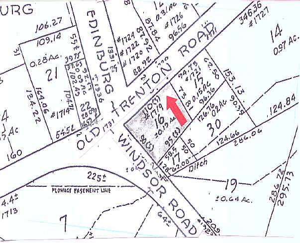 1719 Old Trenton Rd, Princeton Junction, NJ for lease - Plat Map - Image 2 of 14
