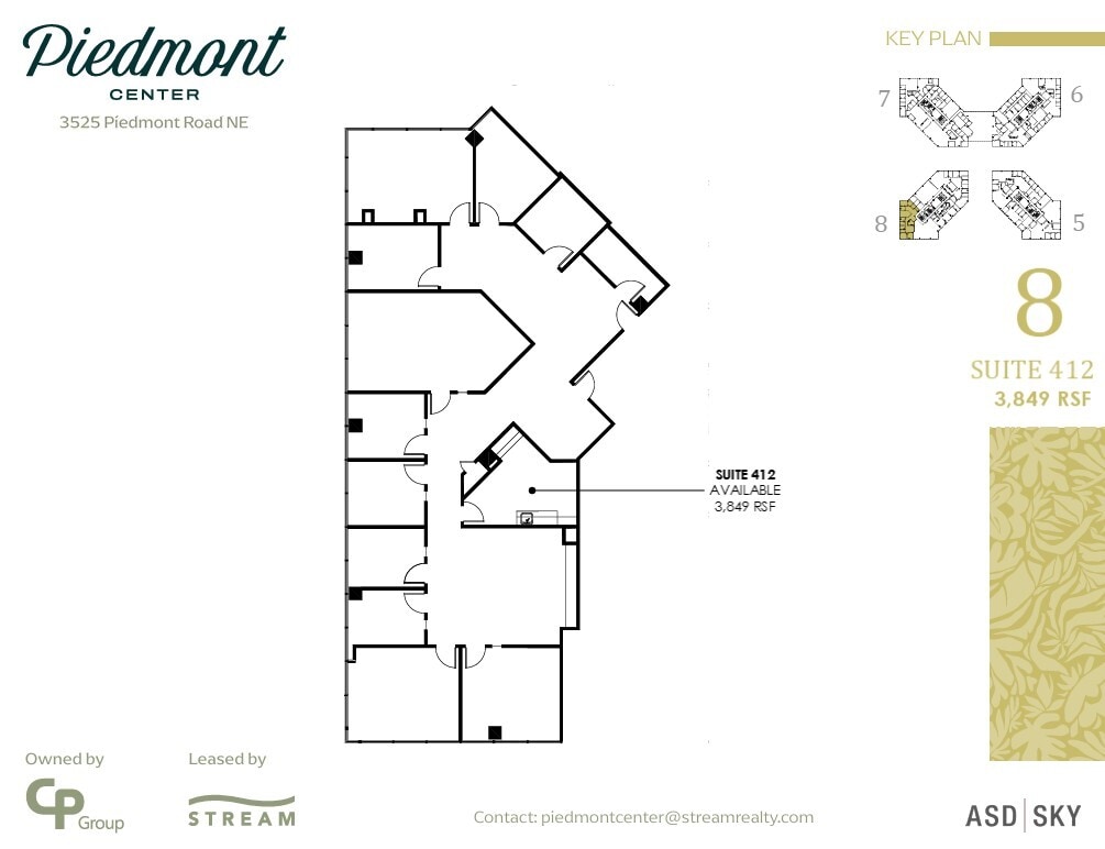 3495 Piedmont Rd NE, Atlanta, GA for lease Floor Plan- Image 1 of 1