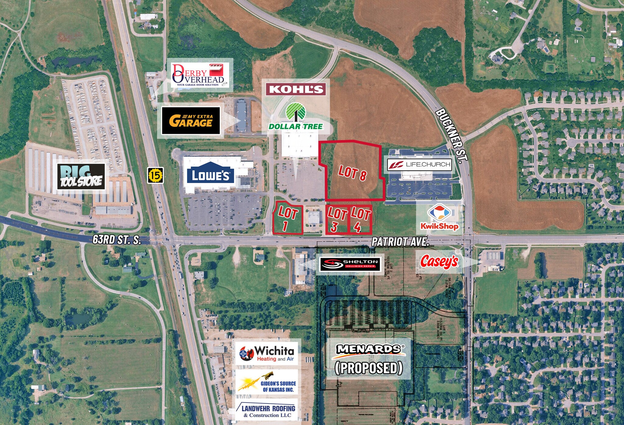 Buckner & 63rd St S, Derby, KS à vendre Photo principale- Image 1 de 4