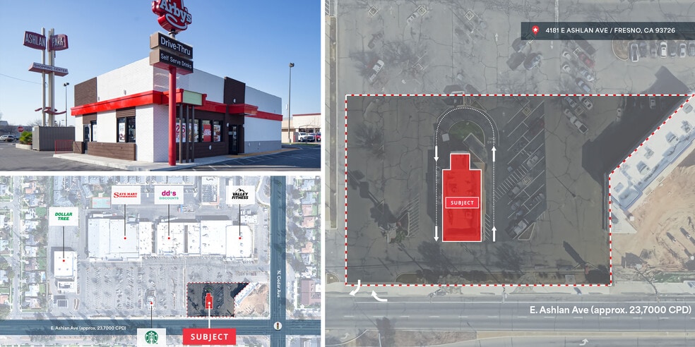 4181 E Ashlan Ave, Fresno, CA for lease - Building Photo - Image 2 of 3