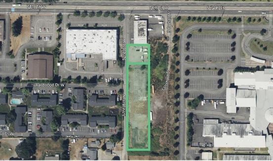 Plus de détails pour 7505 52nd Avenue West, Lakewood, WA - Terrain à vendre