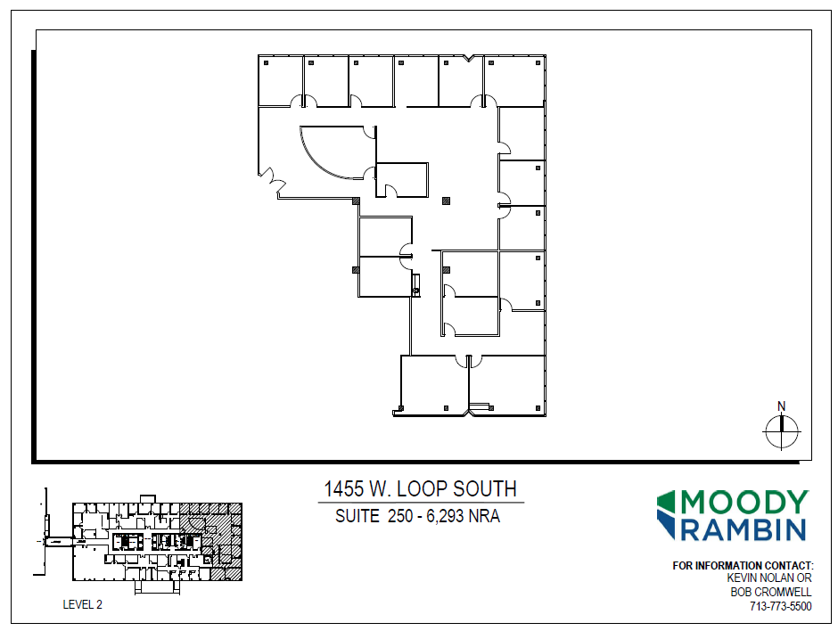 1455 West Loop S, Houston, TX for lease Floor Plan- Image 1 of 1