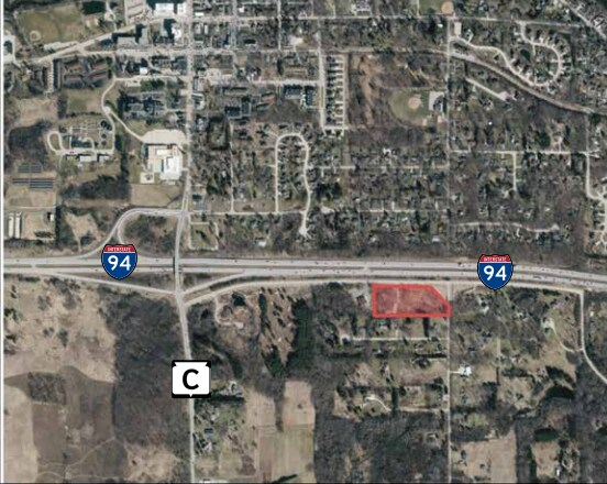 1050 Indian Spring Dr, Delafield, WI for sale - Aerial - Image 2 of 2