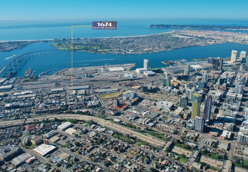 1674 Newton Ave, San Diego, CA à vendre - Photo du bâtiment - Image 2 de 6