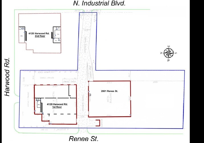 4120 Harwood Rd, Bedford, TX à louer - Plan de site - Image 3 de 3