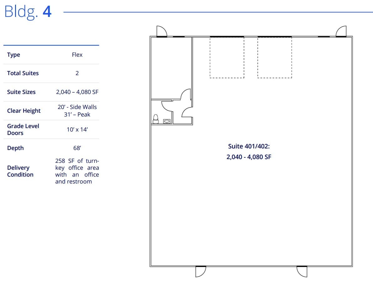 510 Private Rd, Wylie, TX à louer Plan d’étage- Image 1 de 1