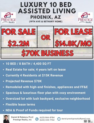 More details for Bethany Home Rd & N 19th Ave, Phoenix, AZ - Health Care for Sale