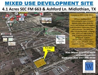Plus de détails pour 216 Ashford Ln, Midlothian, TX - Commerce de détail à vendre