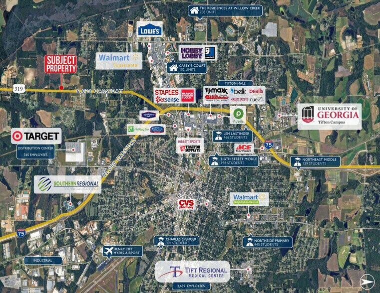 4172 US-319, Tifton, GA à vendre - Photo du bâtiment - Image 2 de 2