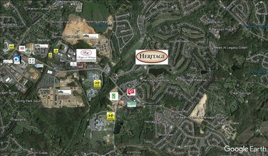 3325 Rogers Rd, Wake Forest, NC - Aérien  Vue de la carte