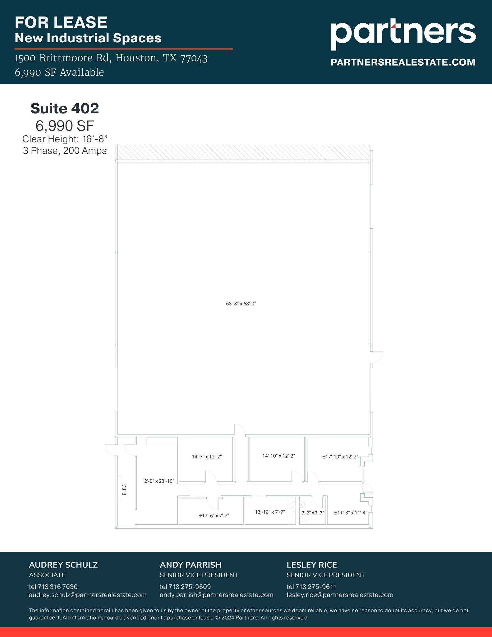 1500 Brittmoore Rd, Houston, TX à louer Plan de site- Image 1 de 1