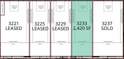 3233 30 St N, Lethbridge, AB for lease Floor Plan- Image 1 of 3