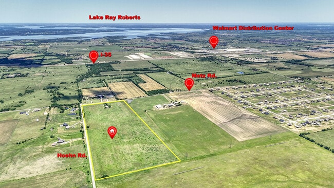 Plus de détails pour 42041 Metz Rd, Sanger, TX - Terrain à vendre