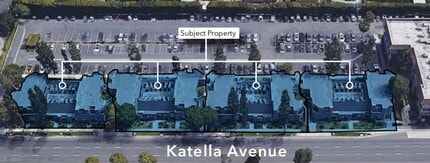 5152 Katella Ave, Los Alamitos, CA - Aerial  map view