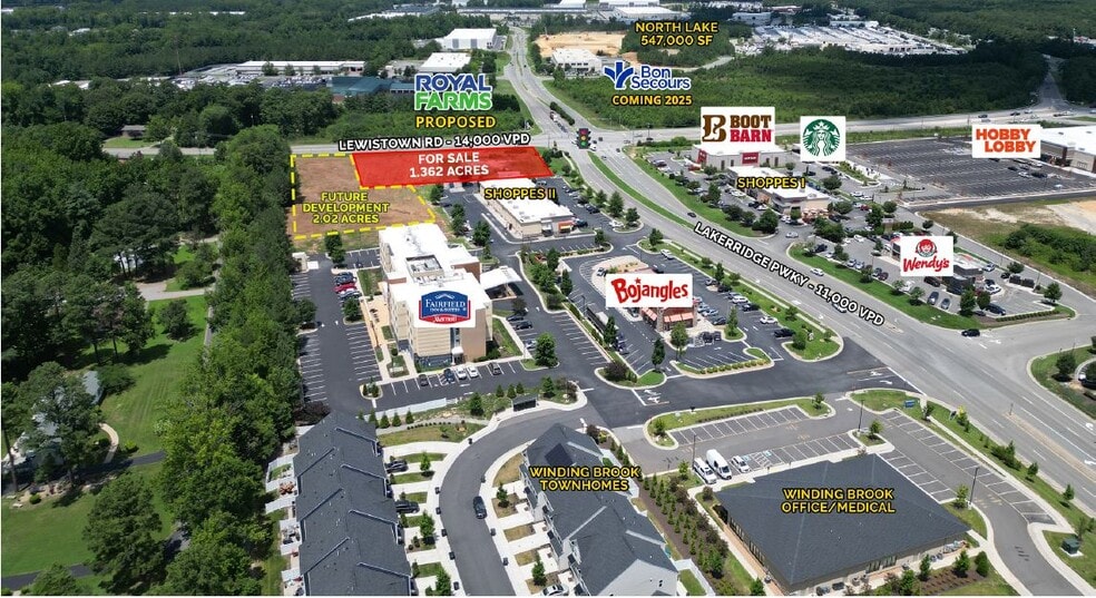 Lewistown Road and Lakeridge Parkway, Ashland, VA for lease - Primary Photo - Image 1 of 18