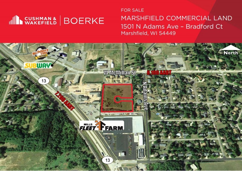 1501 N Adams Ave, Marshfield, WI for sale - Building Photo - Image 1 of 1