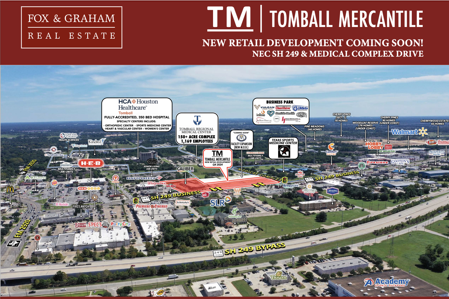 NEC SH 249 & Medical Complex Drive, Tomball, TX for lease Other- Image 1 of 5