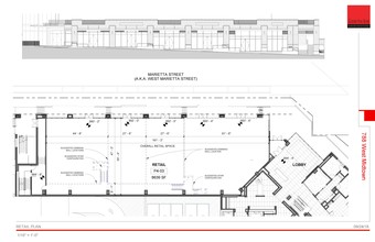 788 W Marietta St NW, Atlanta, GA à louer Plan d  tage- Image 2 de 2