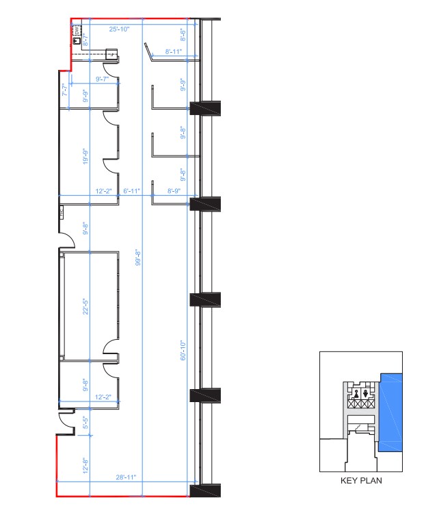 789 Don Mills Rd, Toronto, ON à louer Plan d’étage- Image 1 de 1