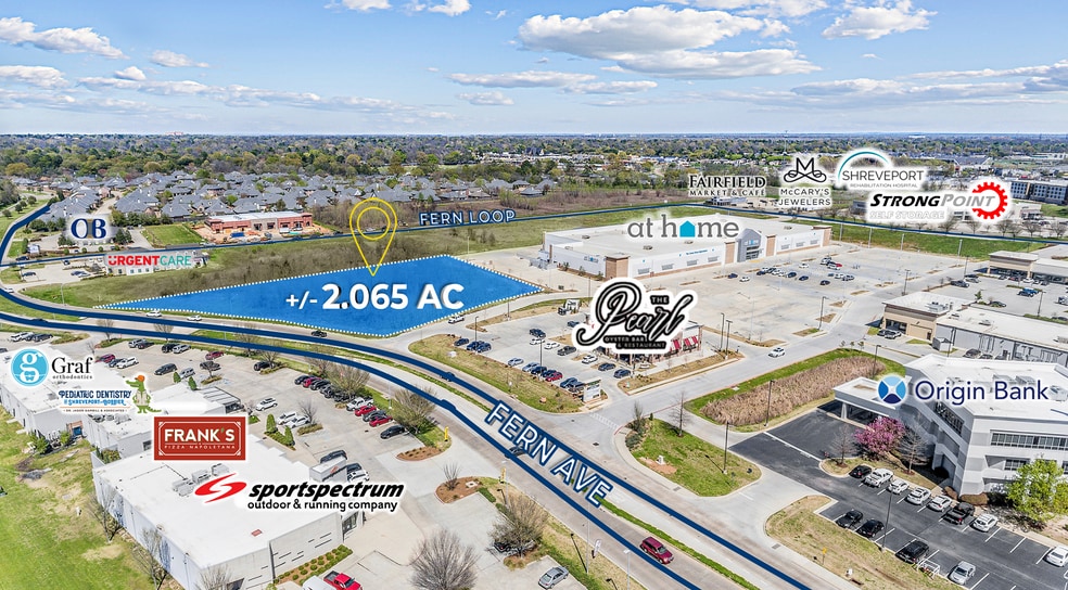 Fern Marketplace, Shreveport, LA à vendre - Photo du bâtiment - Image 2 de 7