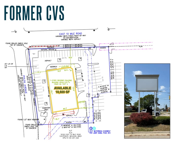 16000 E 10 Mile Rd, Eastpointe, MI for lease - Floor Plan - Image 2 of 2