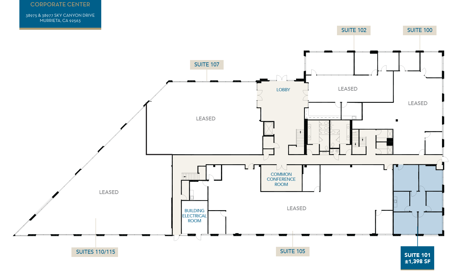 38975 Sky Canyon Dr, Murrieta, CA for lease Floor Plan- Image 1 of 1