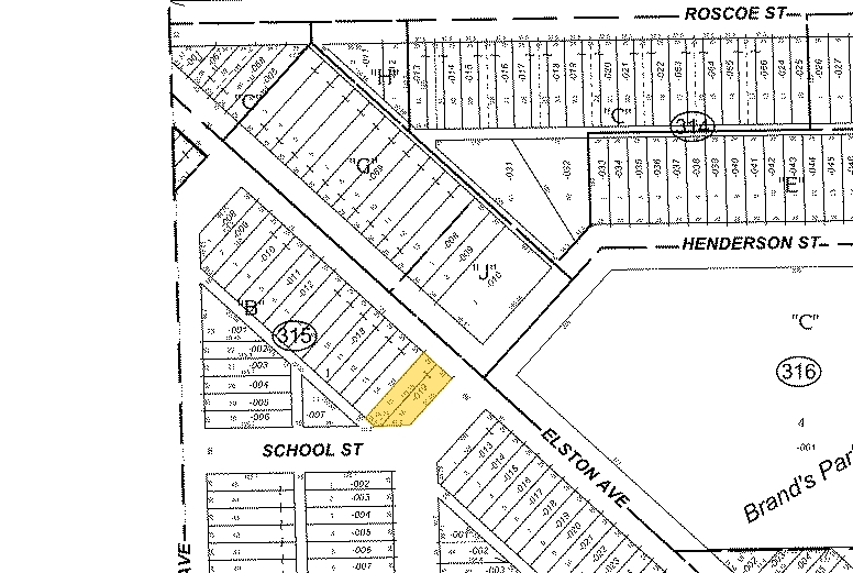 3300 N Elston Ave, Chicago, IL for sale - Plat Map - Image 2 of 6
