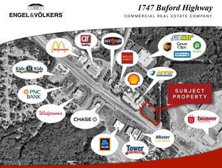 More details for 1747 Buford Hwy, Cumming, GA - Land for Sale