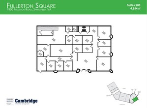 7400 Fullerton Rd, Springfield, VA for lease Floor Plan- Image 1 of 3