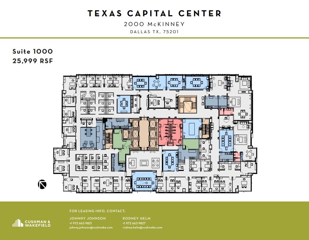 2000 McKinney Ave, Dallas, TX for lease Floor Plan- Image 1 of 1