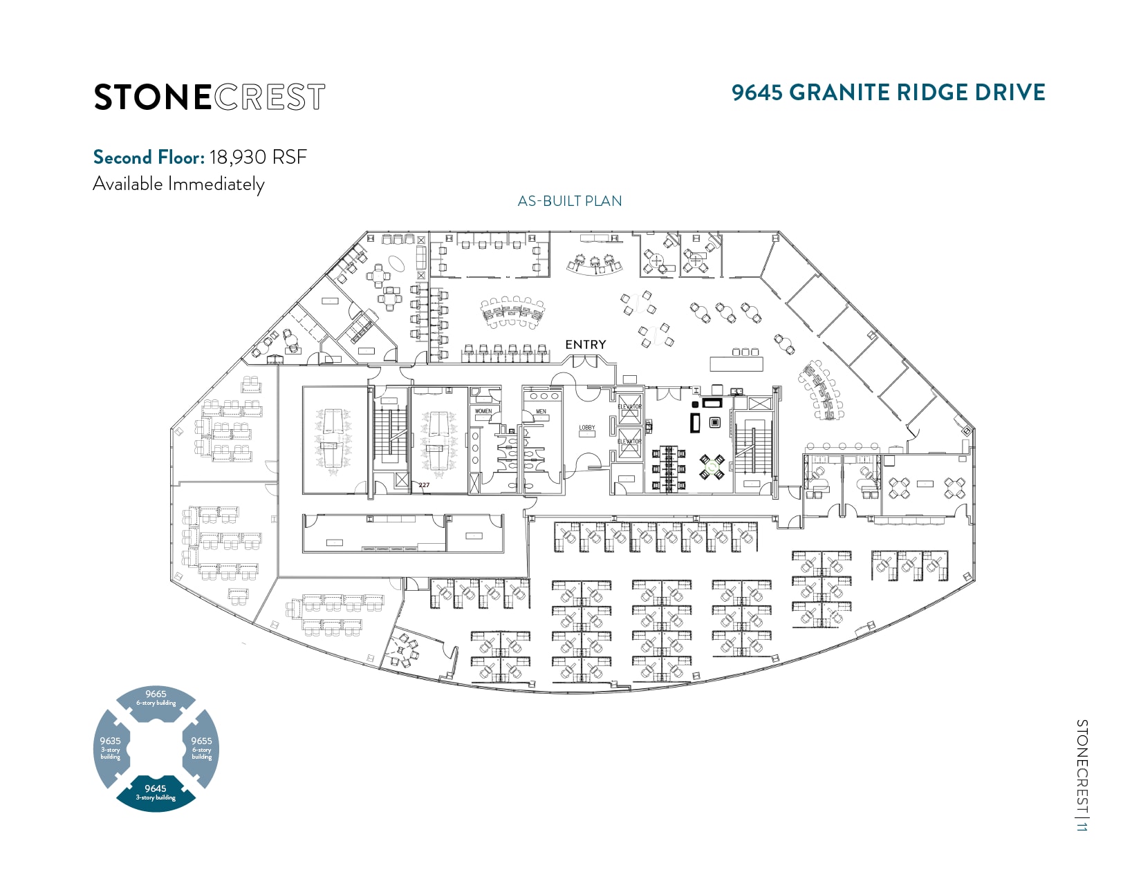 9655 Granite Ridge Dr, San Diego, CA for lease Floor Plan- Image 1 of 1