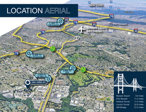 2461 Iorio St, Union, NJ - aerial  map view