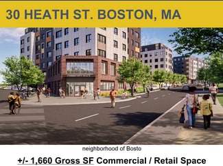 Plus de détails pour 30 Heath St, Jamaica Plain, MA - Commerce de détail à louer
