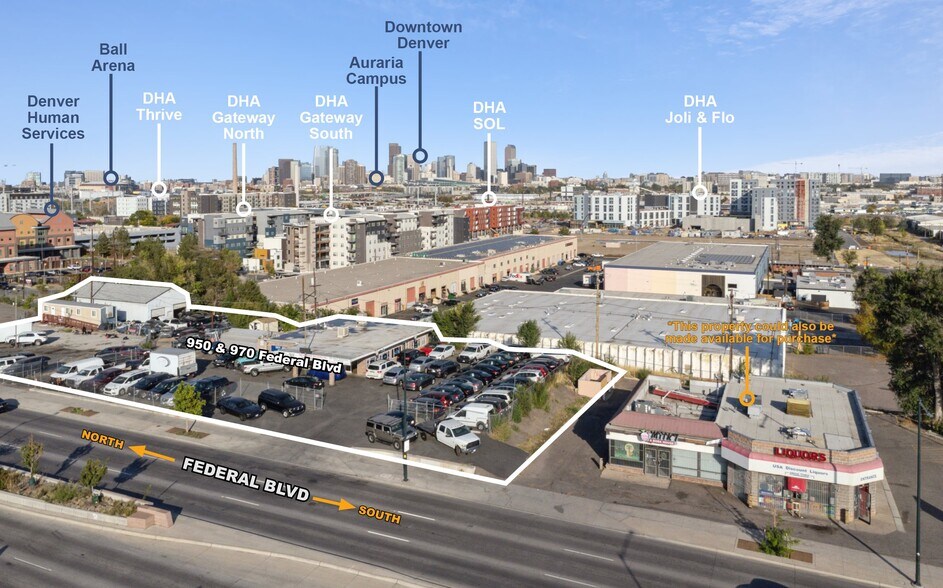 970 Federal Blvd, Denver, CO à vendre - Photo du bâtiment - Image 2 de 6