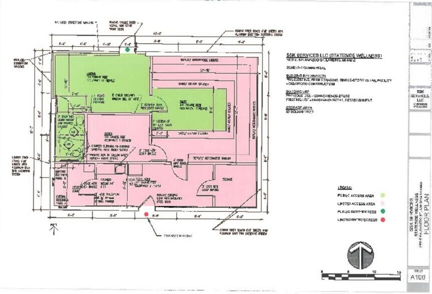 1900 E Kalamazoo St, Lansing, MI for sale - Floor Plan - Image 2 of 2