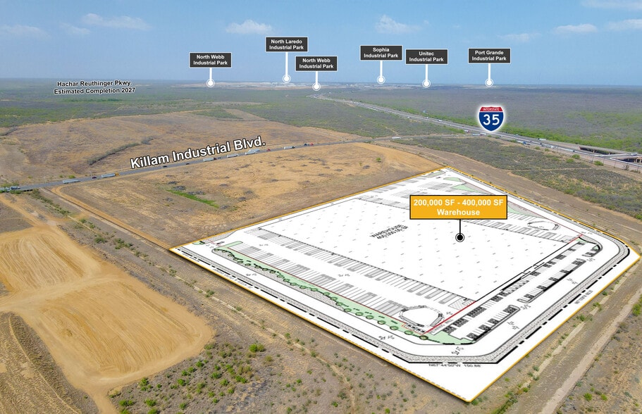 001 Killam Industrial Blvd, Laredo, TX for lease - Building Photo - Image 3 of 5