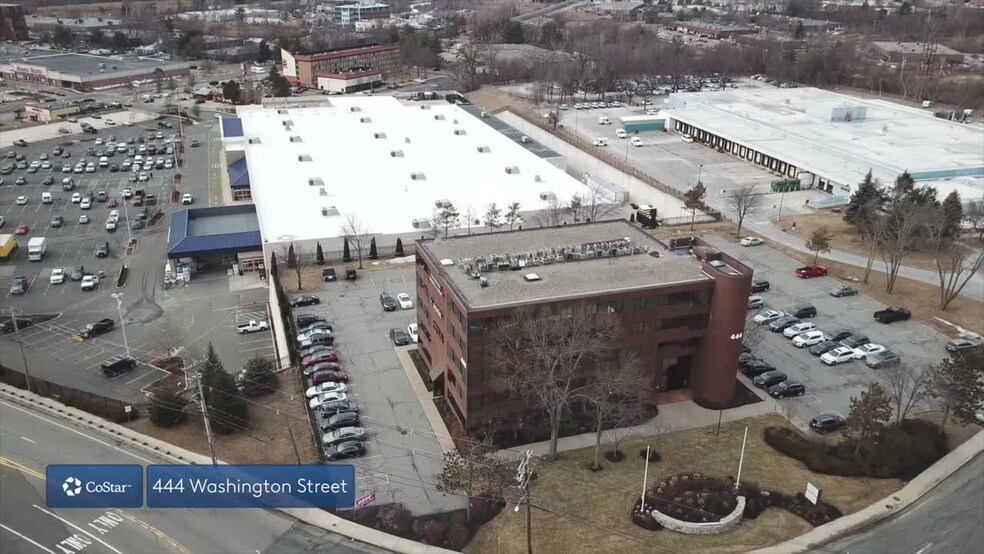 444 Washington St, Woburn, MA à louer - Vidéo aérienne - Image 2 de 8