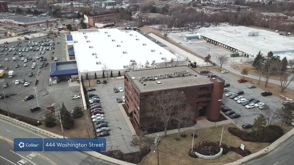444 Washington St, Woburn, MA à louer - Vidéo aérienne - Image 2 de 8