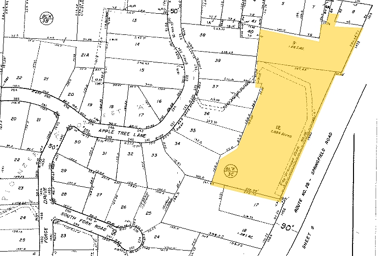 1450 Us Highway 22 W, Mountainside, NJ à vendre - Plan cadastral - Image 1 de 1