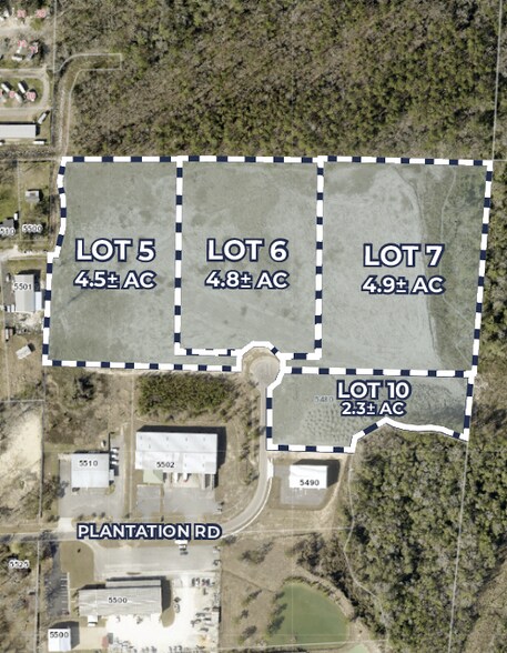 0 Plantation Rd, Theodore, AL à vendre - Photo du bâtiment - Image 2 de 5