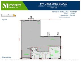 1001 Hill Dr, Durham, NC à louer Plan d’étage- Image 1 de 1