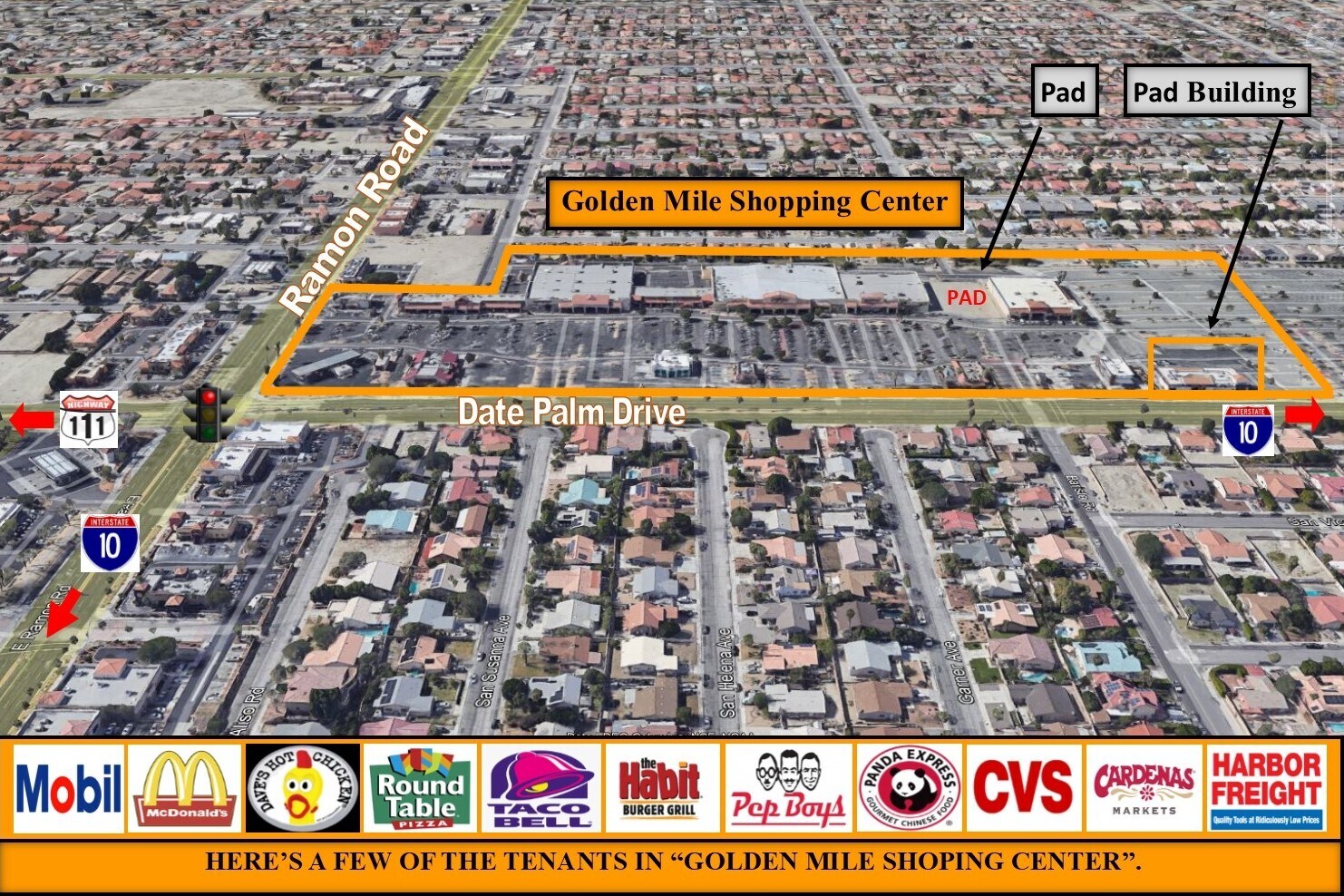 31375-31875 Date Palm Dr, Cathedral City, CA for lease Building Photo- Image 1 of 7