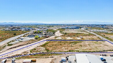 Mesa St West of G Ave, Hesperia, CA - aerial  map view - Image1