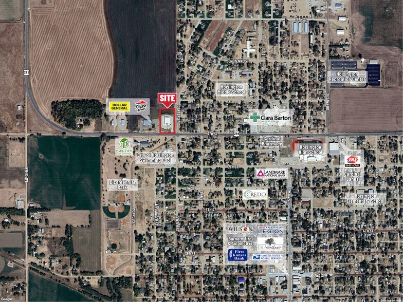 52 W K-4 Hwy, Hoisington, KS for lease - Building Photo - Image 3 of 3