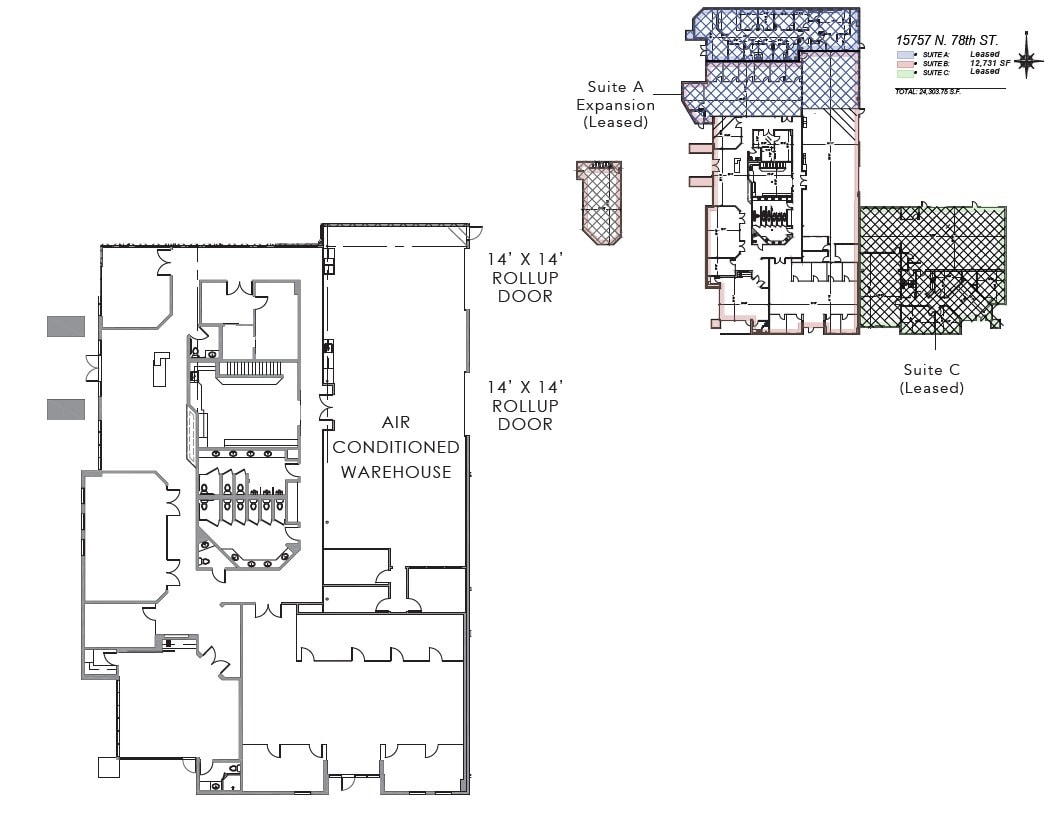 15757 N 78th St, Scottsdale, AZ for lease Floor Plan- Image 1 of 10