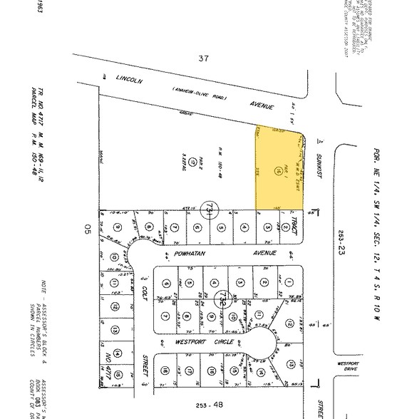 2450 E Lincoln Ave, Anaheim, CA à vendre - Plan cadastral - Image 1 de 1