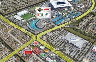 19850 NW 27th Ave, Miami Gardens, FL - AERIAL  map view - Image1