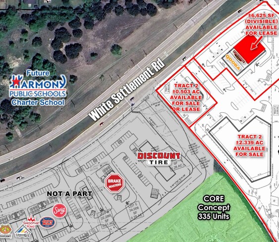 9713 White Settlement Road, Fort Worth, TX à vendre Photo principale- Image 1 de 4